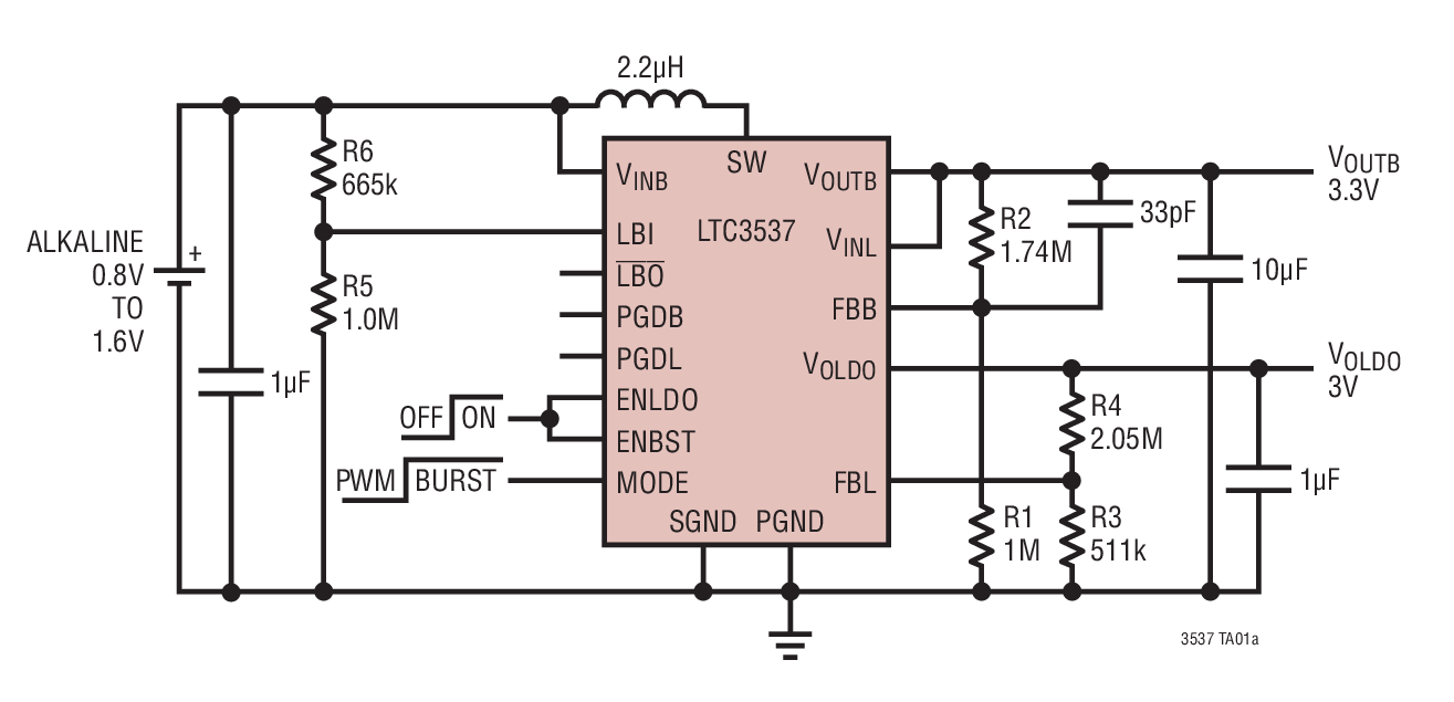 LTC3537Ӧͼһ